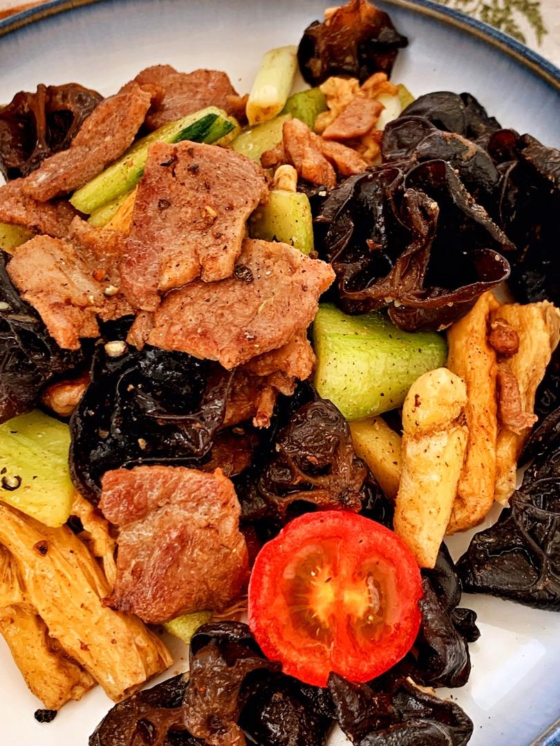 茄子烧肉