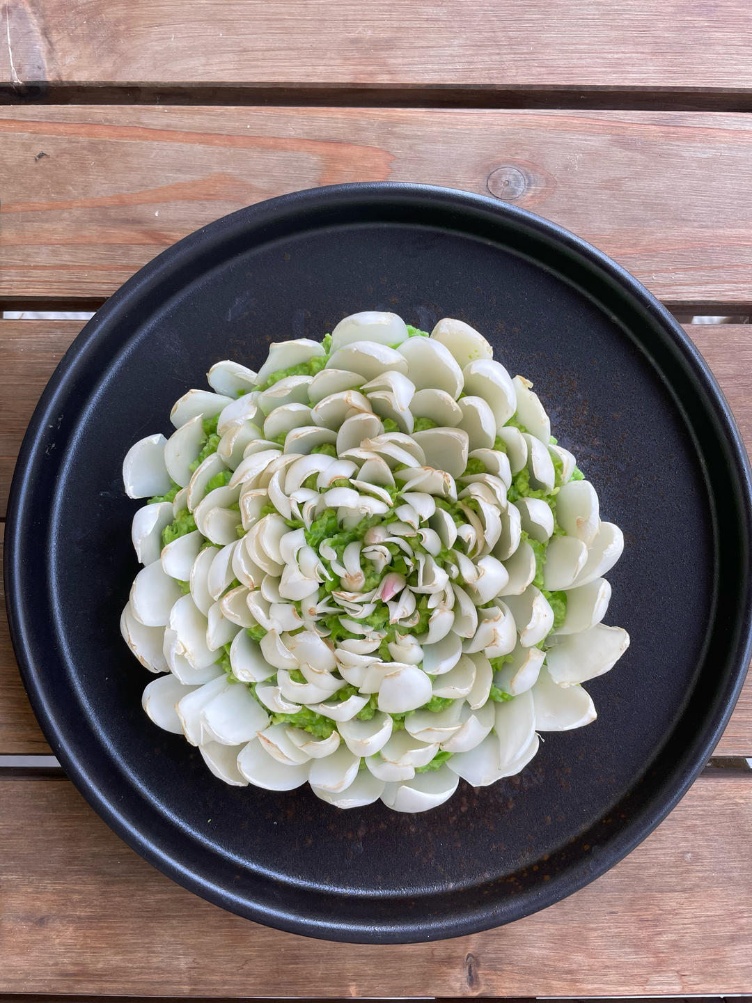 纯素美食｜白牡丹（百合南瓜泥）