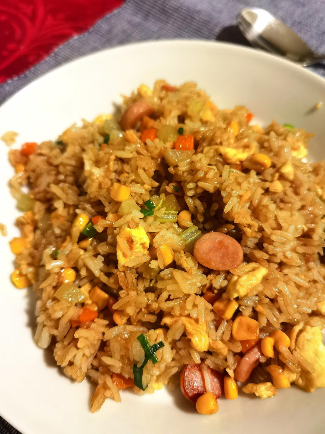 好吃到舔盘子的酱油炒饭‼️-秒杀外卖😋