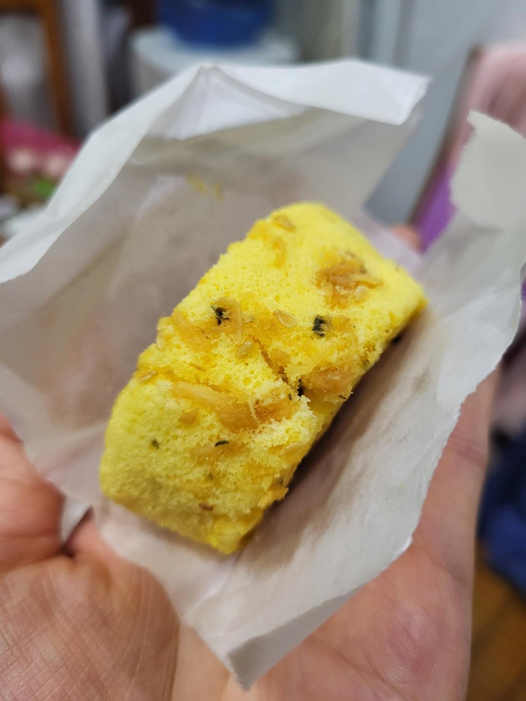 🥞肉松糯米蛋糕卷