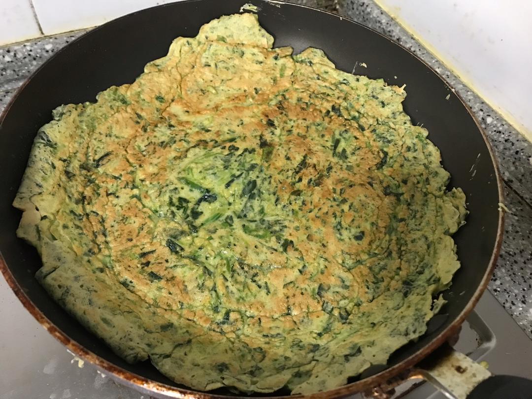 低脂菠菜蛋饼
