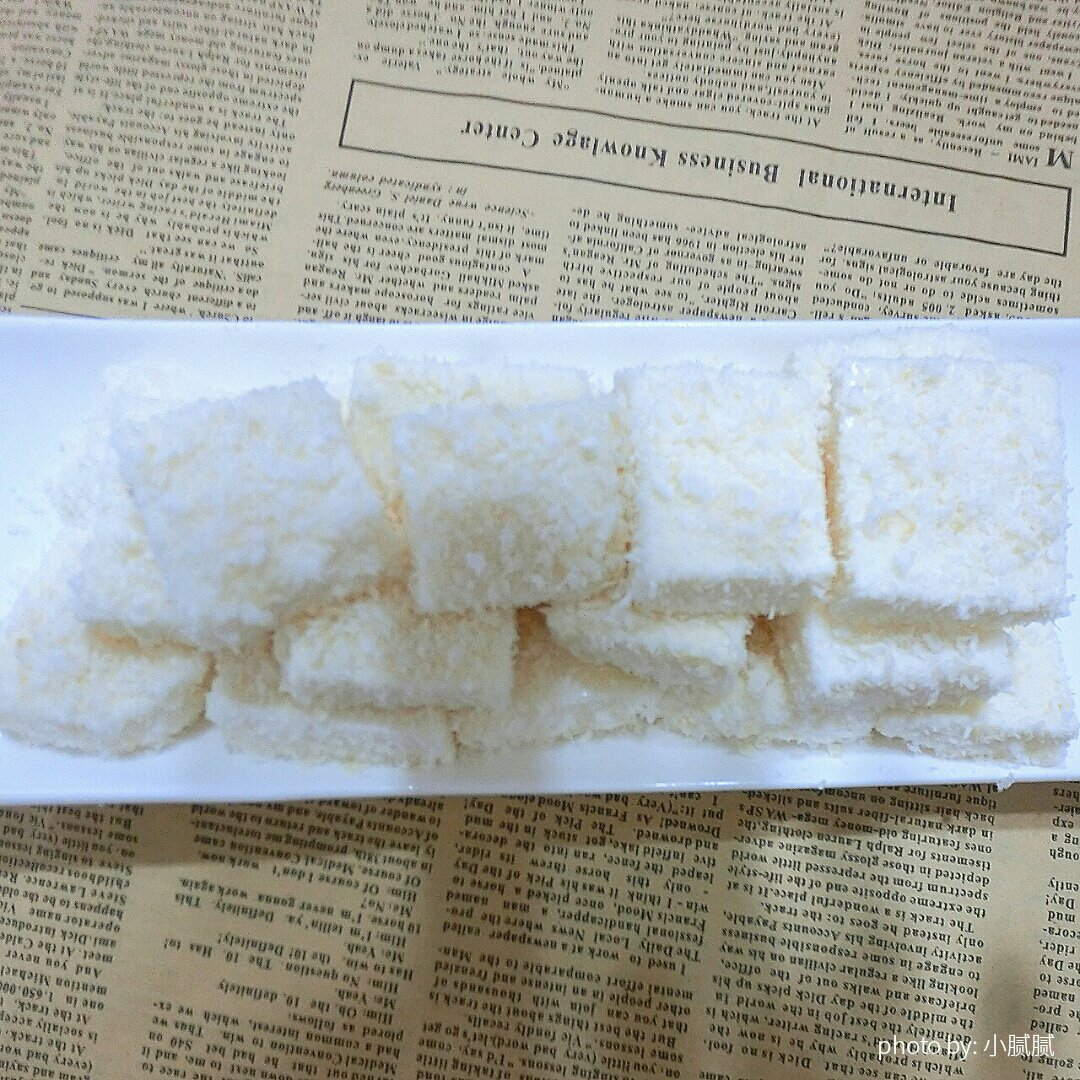 嫩滑细腻，甜而不腻----椰奶糕