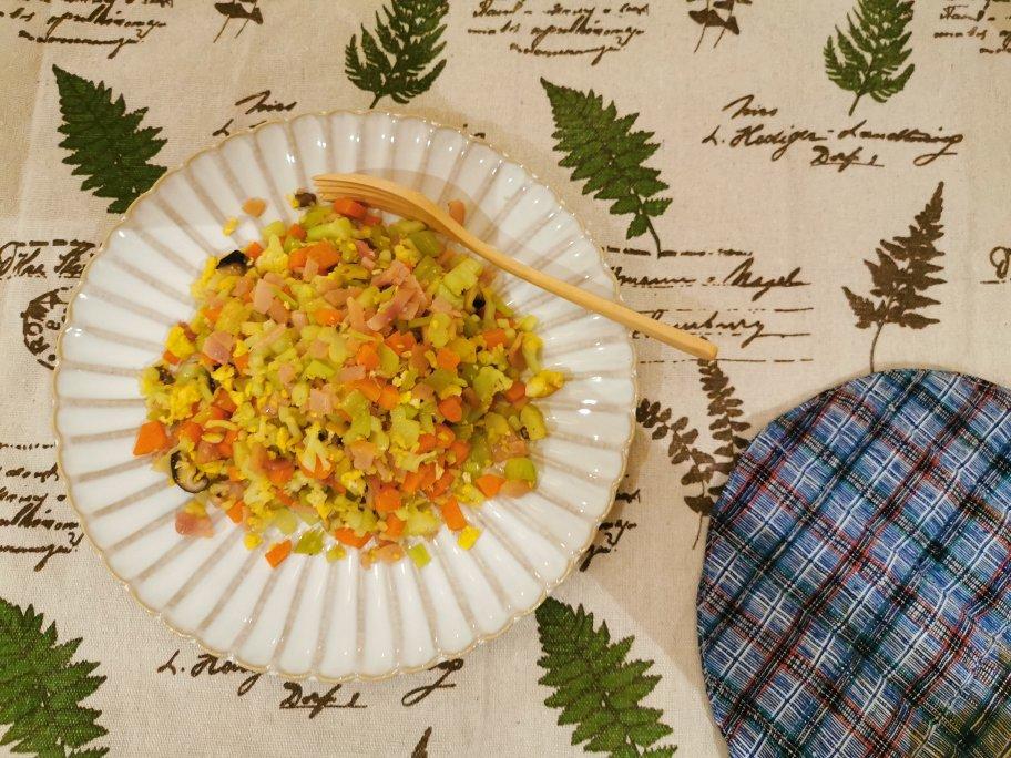 创意减脂餐：减脂花菜炒饭