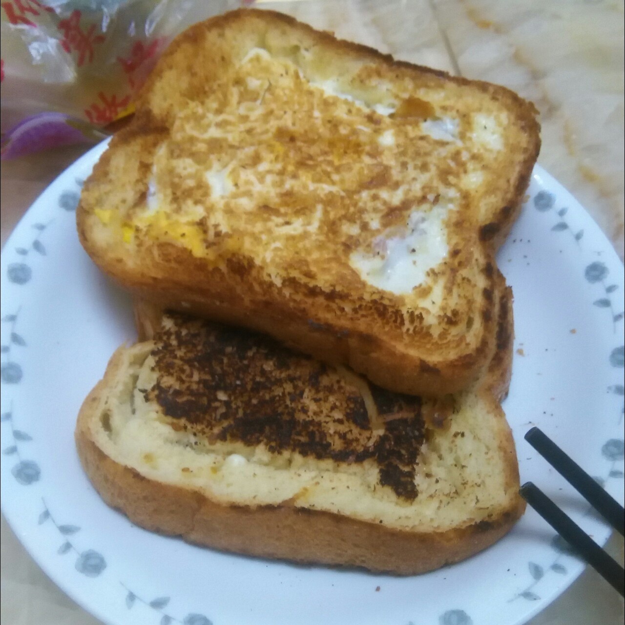 一片面包的三明治