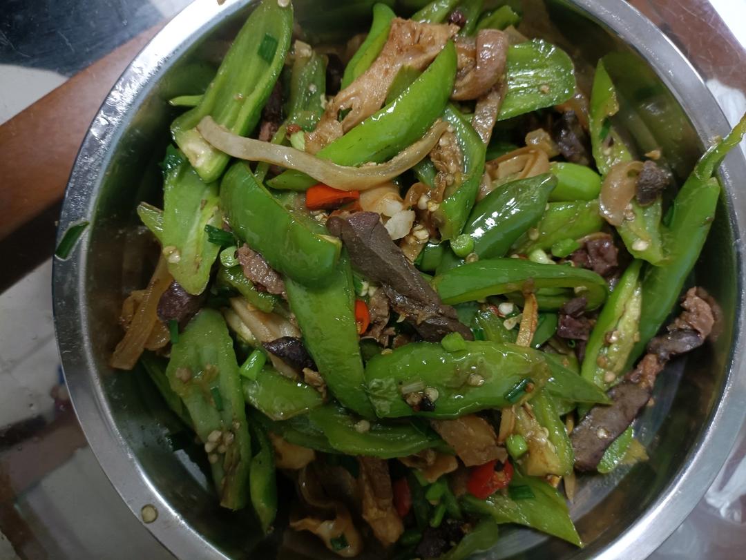 快手菜 辣炒牛杂