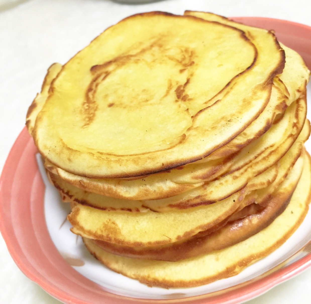 超级简单pancake【无黄油健康版】