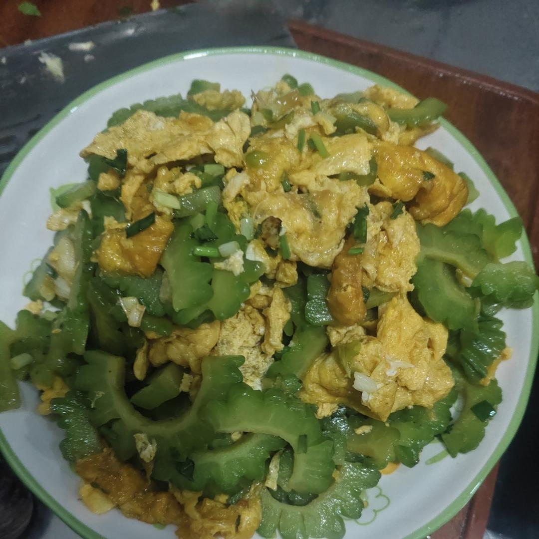 下火🔥菜苦瓜炒蛋