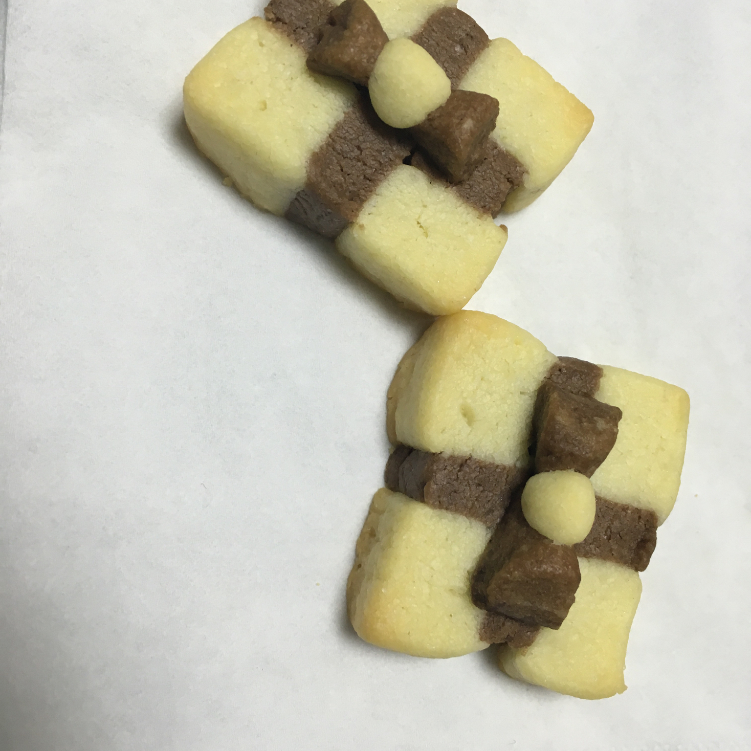 双色曲奇——给你礼物