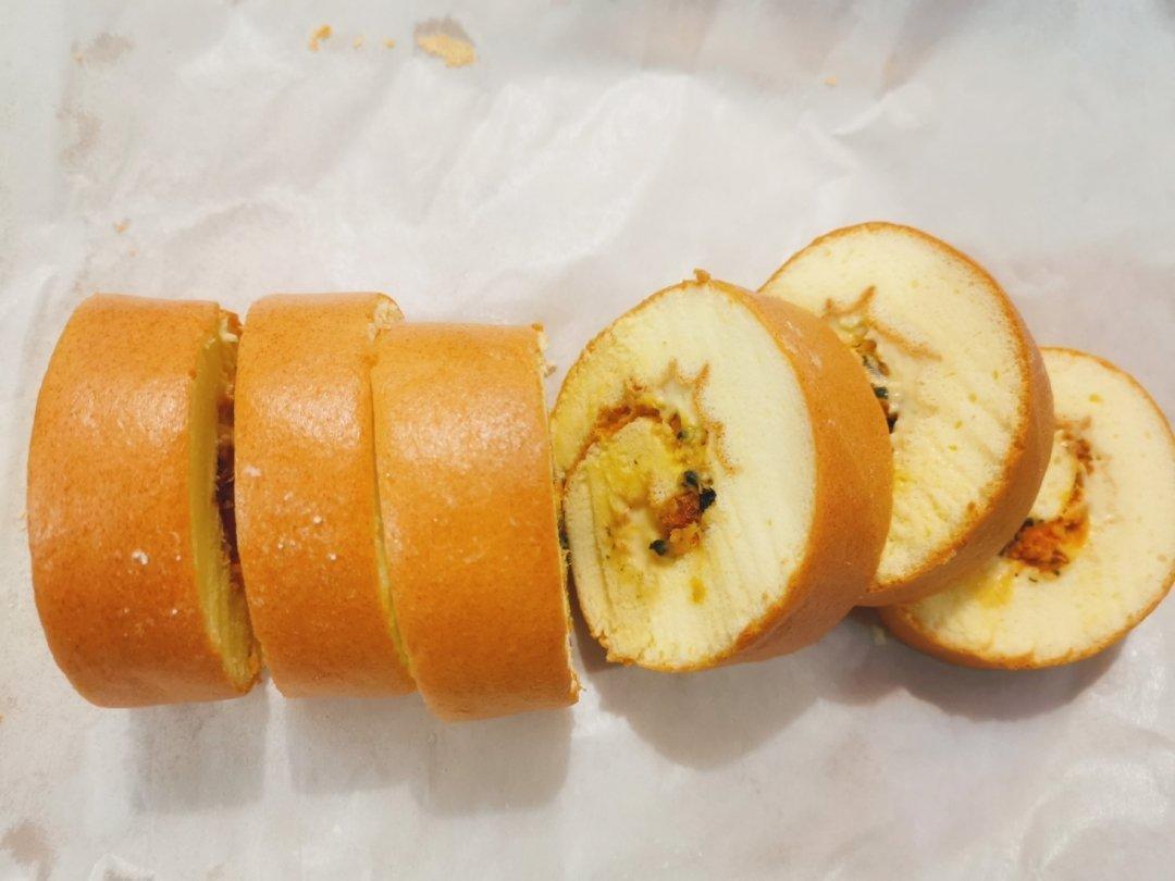 “小三卷”|小烤盘原味蛋糕卷，我也能随心所欲卷蛋糕啦（全程GIF动图示范）