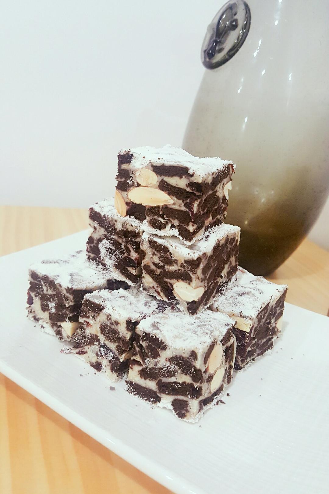 唯爱小囡囡做的网红奥利奥雪花酥(台湾)