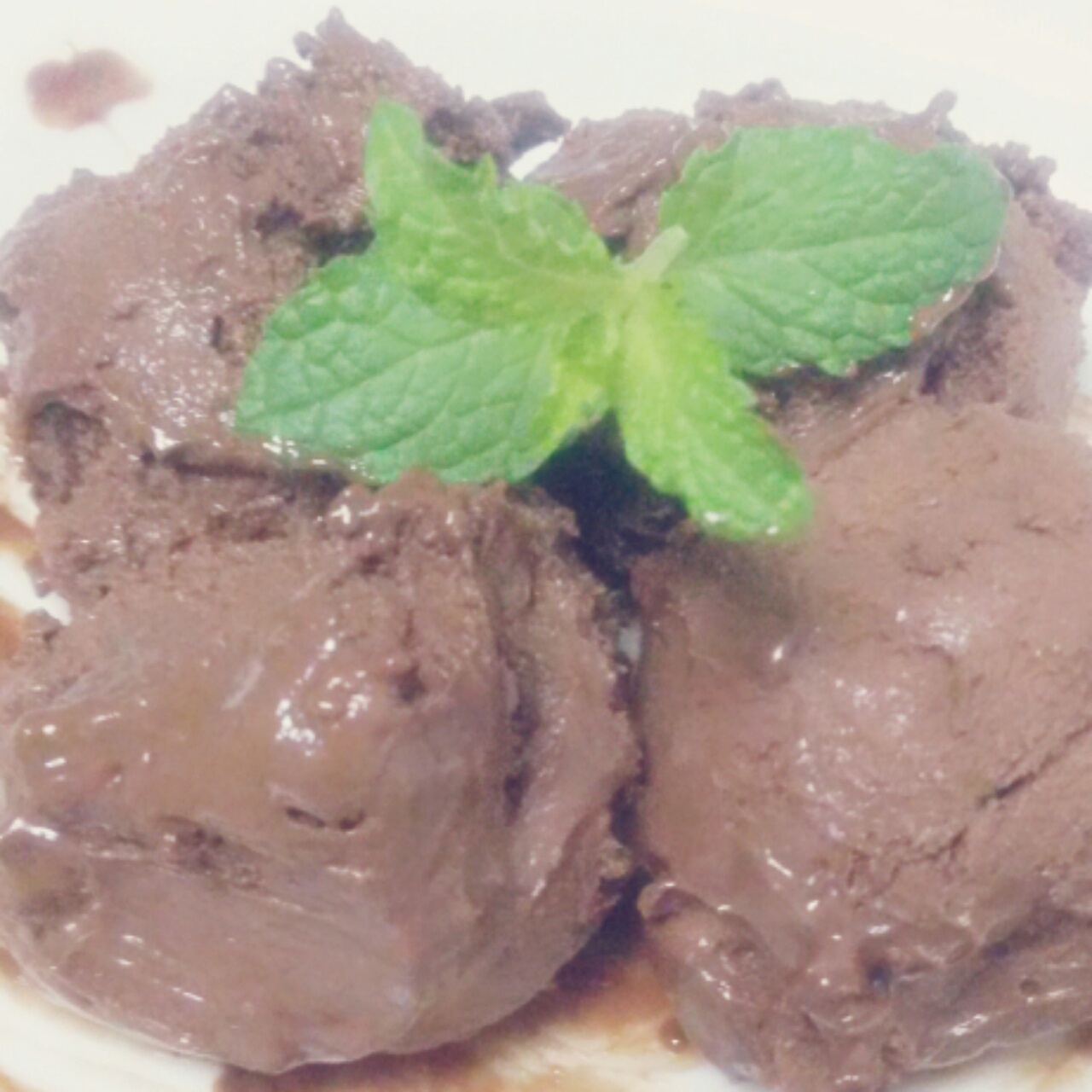 特浓巧克力冰淇淋