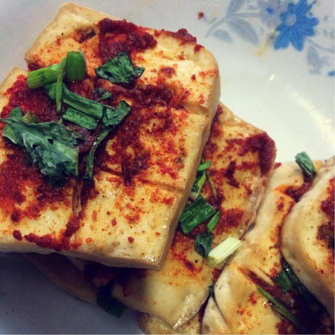 ★（烤箱系列）烤辣味豆腐