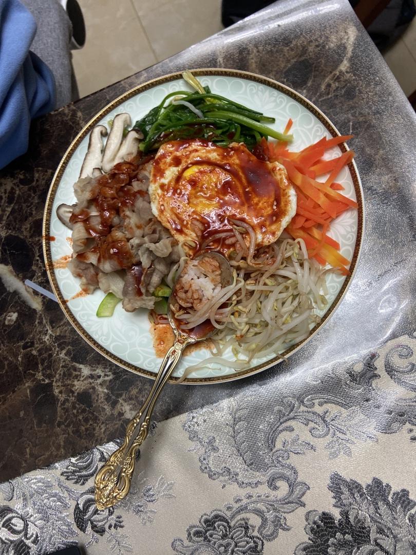 低糖更健康！韩式肥牛拌饭