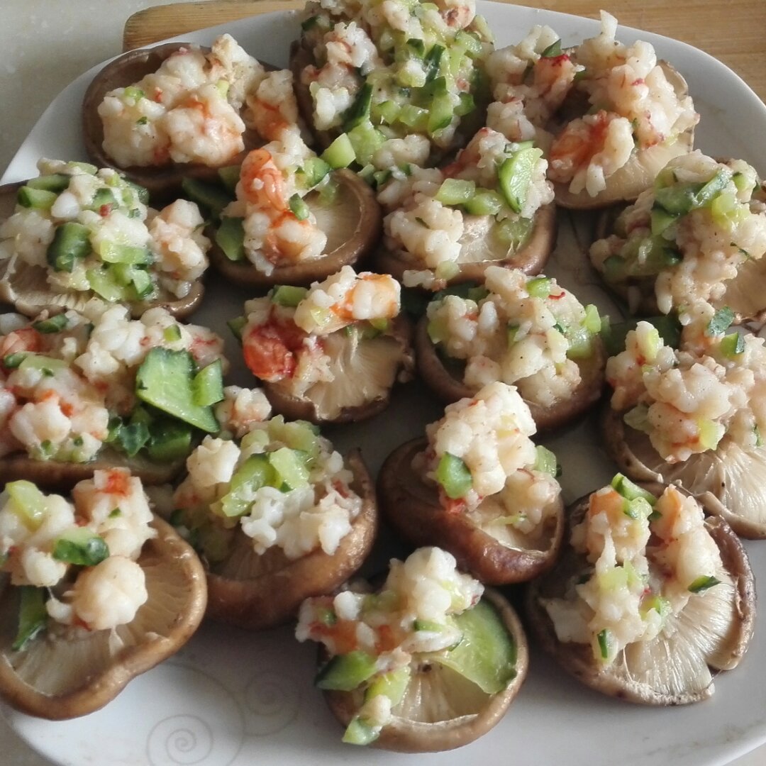 鲜虾酿香菇