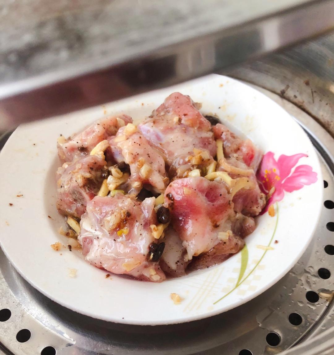 肉食动物的爱，豆豉蒸排骨