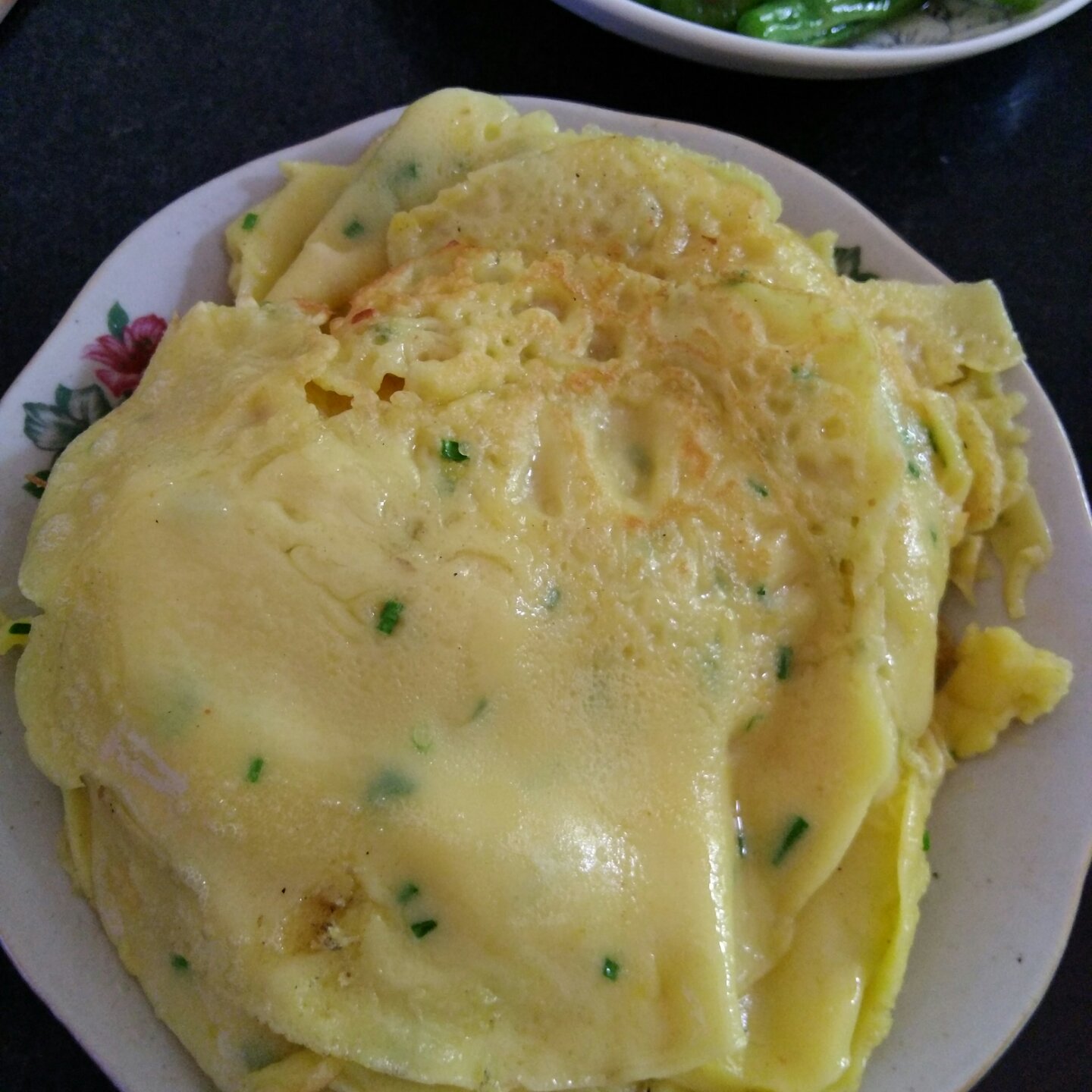 葱花鸡蛋饼