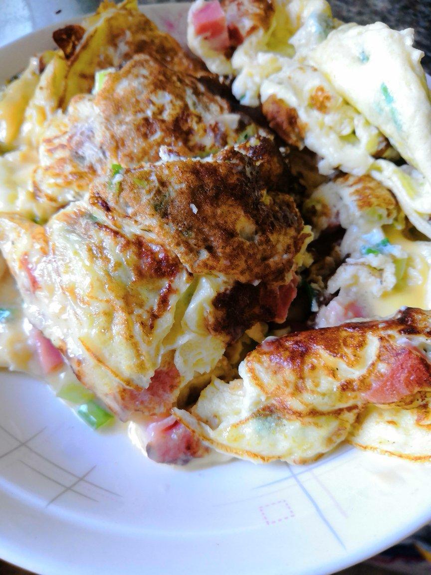 香肠芝士葱蛋烧