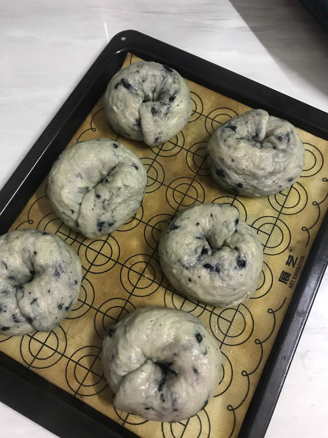 蓝莓贝果｜无油低糖