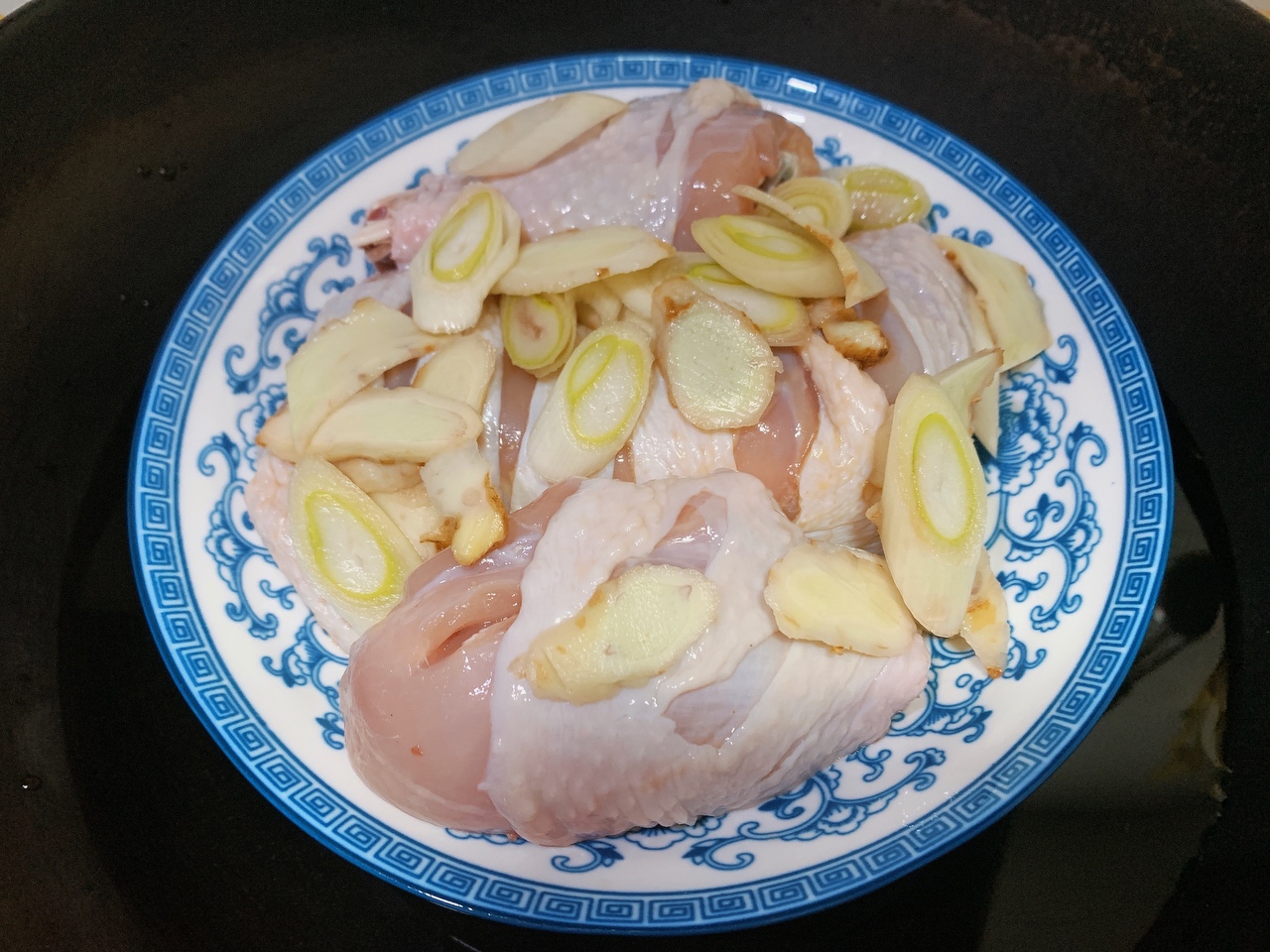 沙姜豆豉鸡煲仔饭的做法 步骤8