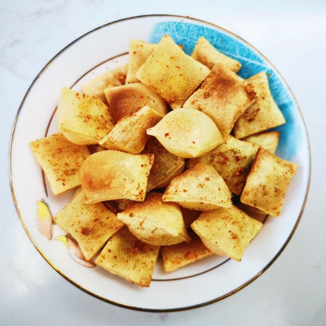 豆皮秒变身气鼓小零食