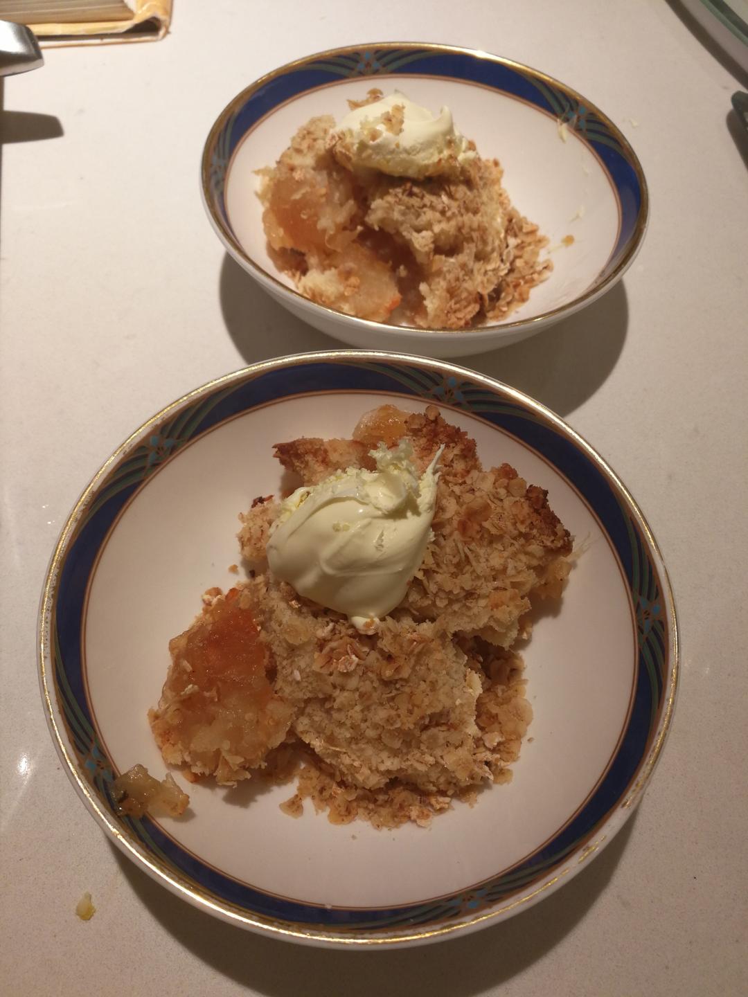 零失败做英国传统甜点Apple crumble
