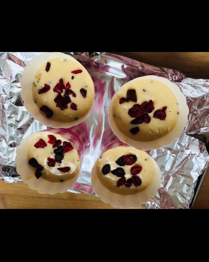 少女心的香蕉蔓越莓玛芬