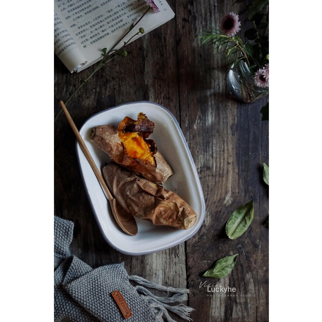 香甜软糯 烤红薯 | 北鼎烤箱版