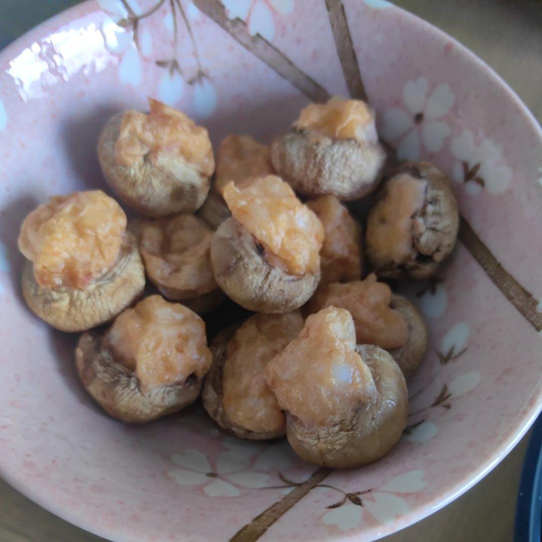 虾滑口蘑（空气炸锅版）