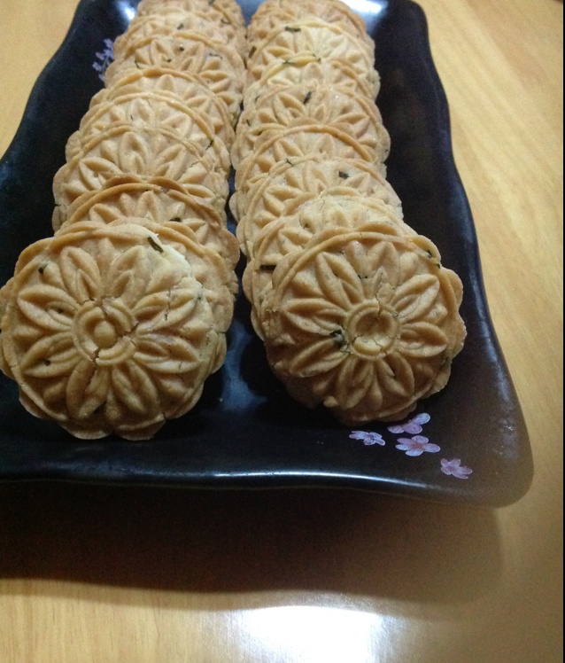 葱油桃酥【附模具防粘小贴士】