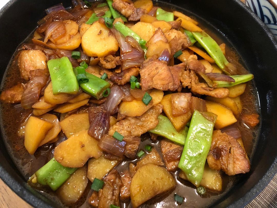 土豆片炒肉