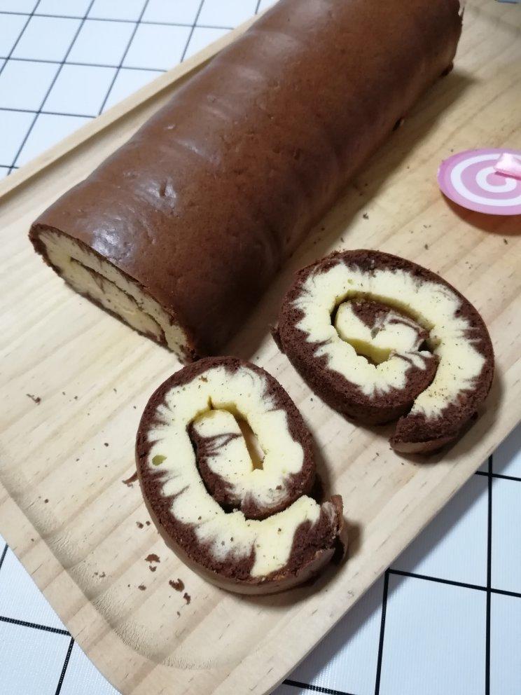 可可旋风蛋糕卷