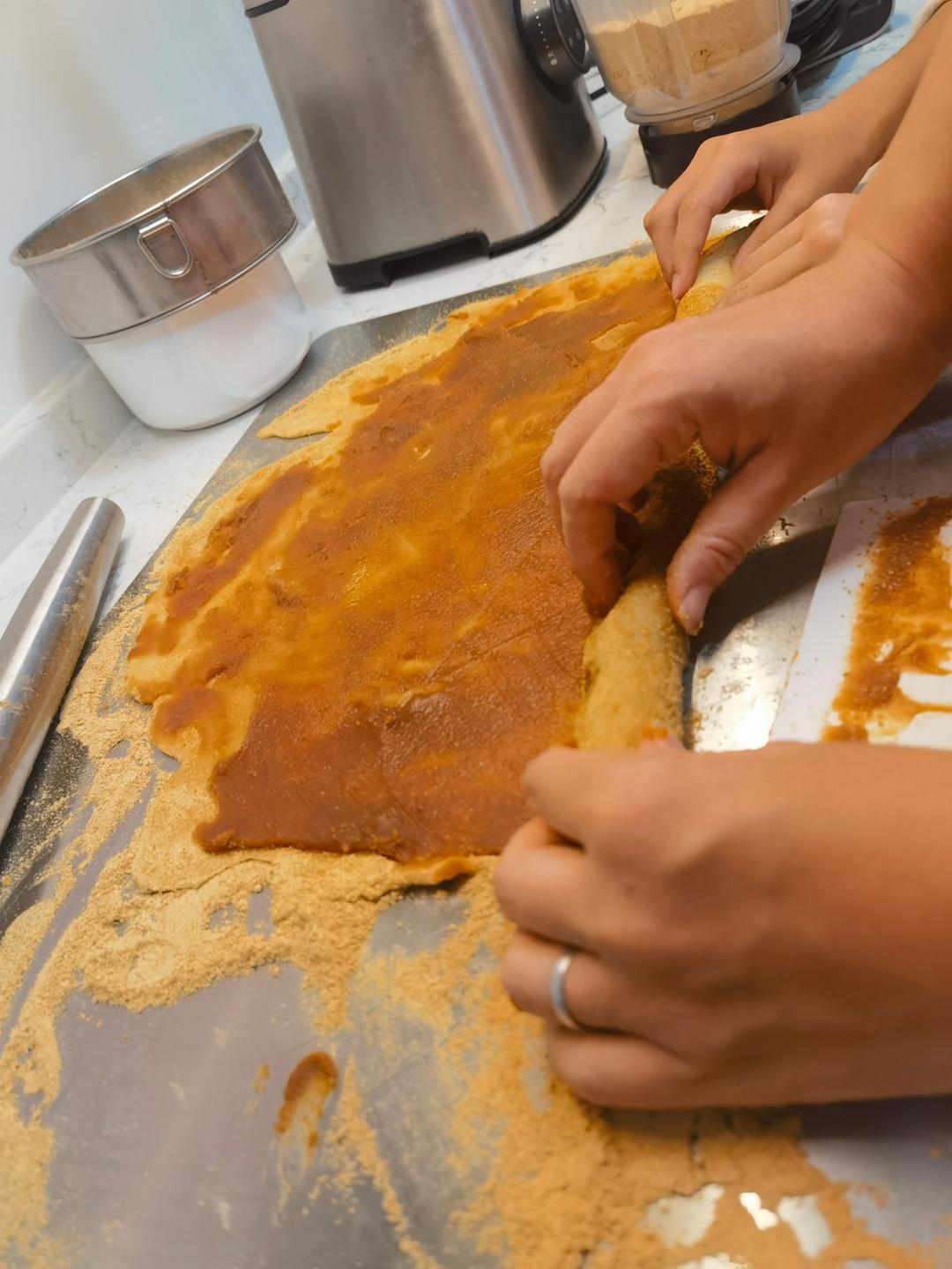 纯奶手撕吐司的做法 步骤1