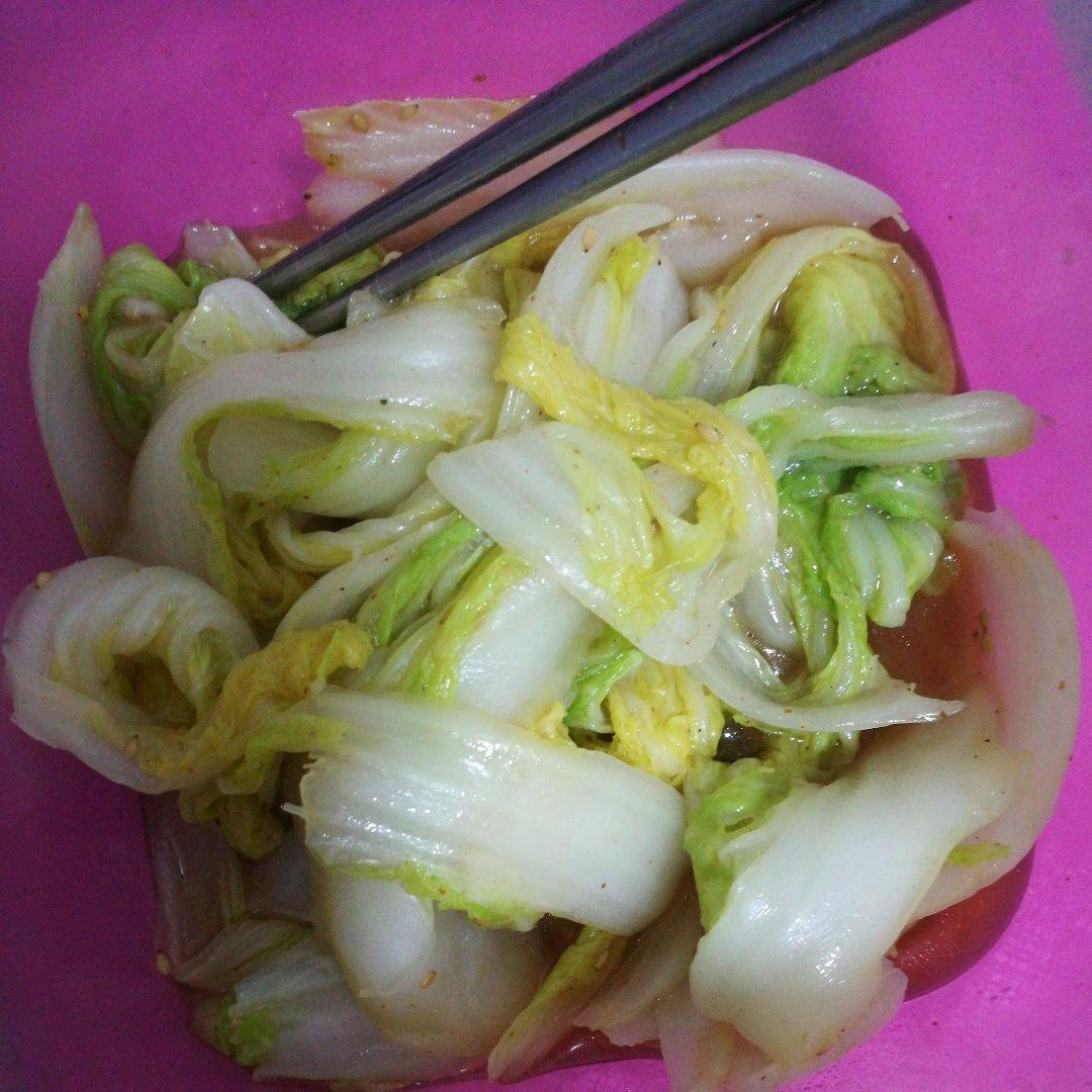响油白菜