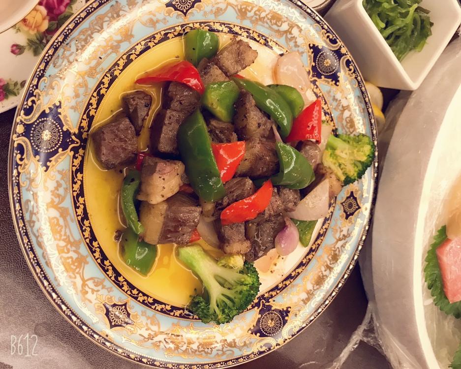 炒牛肉粒好味道👩🏻‍🍳的做法