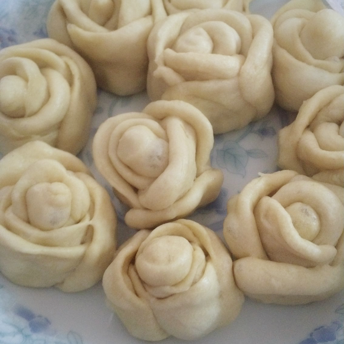 玫瑰花馒头