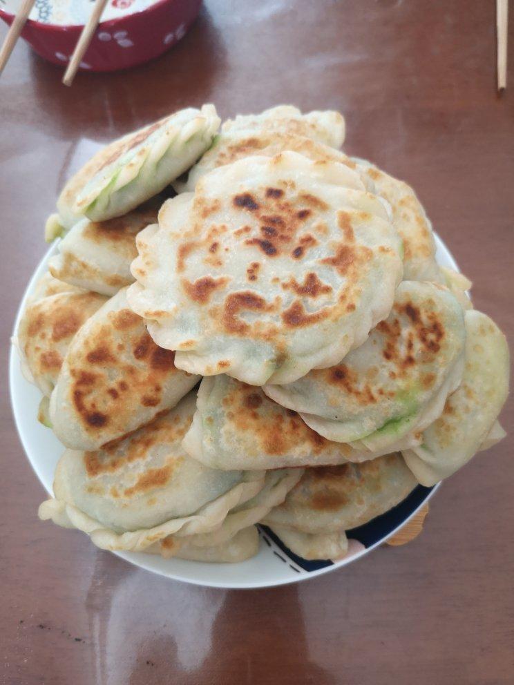 面软馅鲜的韭菜盒子