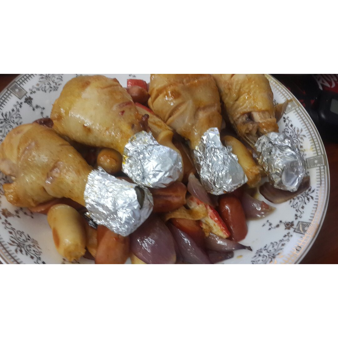 新奥尔良烤鸡腿