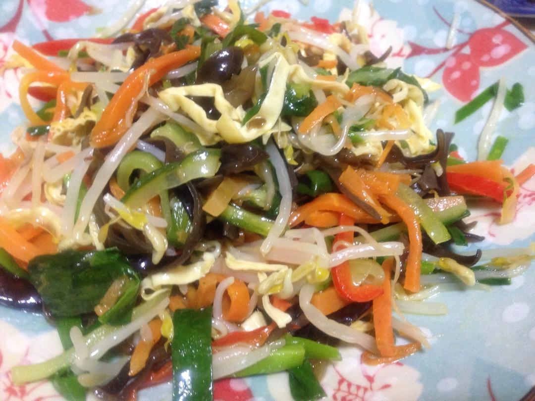 立春 . 炒合菜&春饼