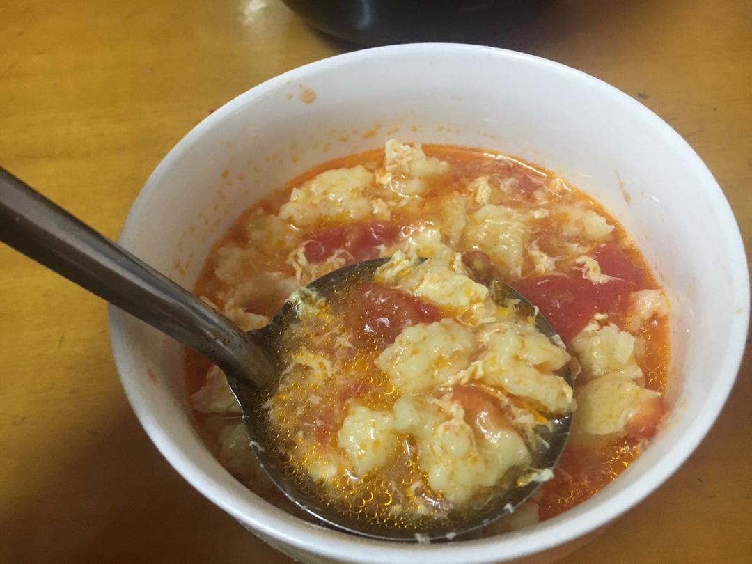 快手番茄疙瘩汤