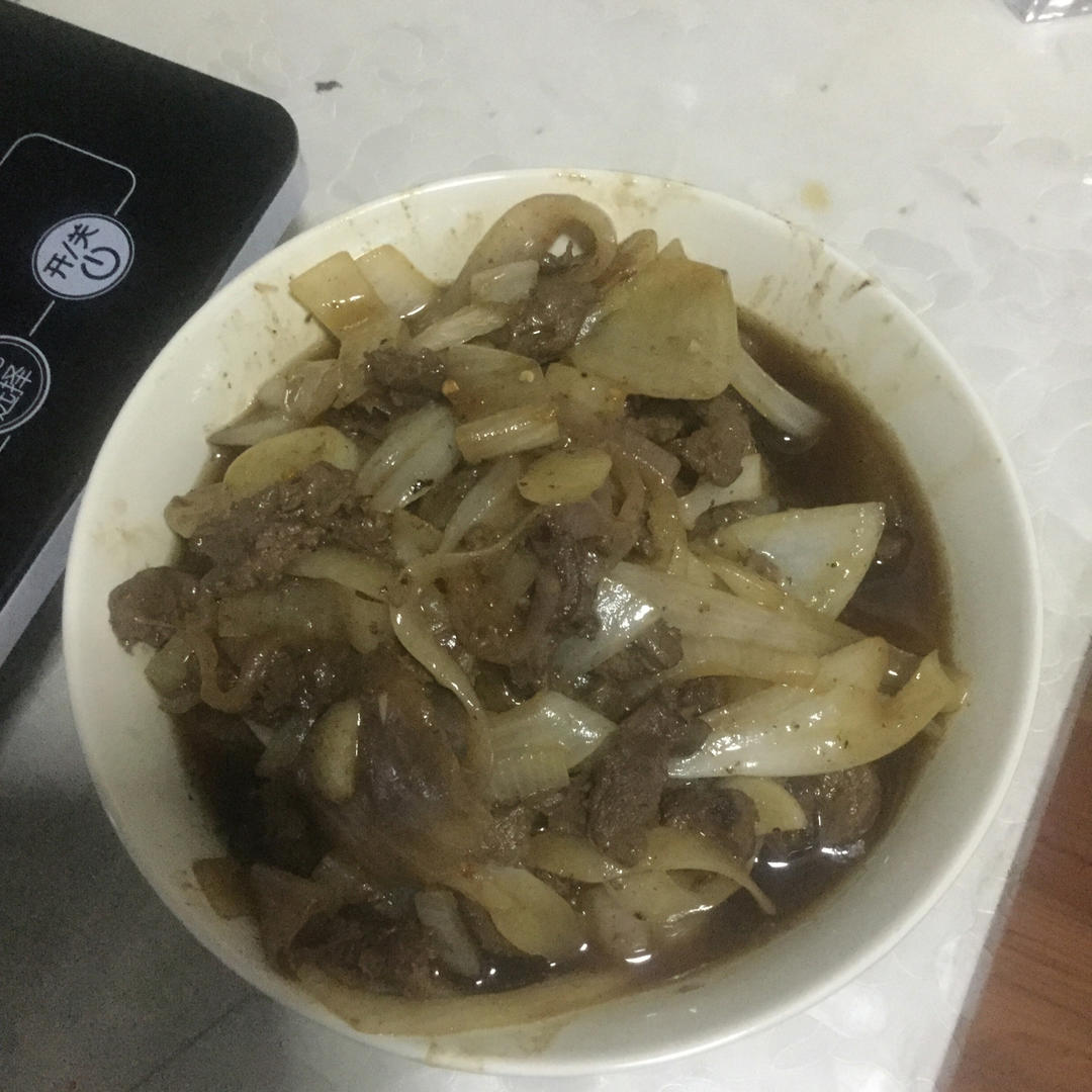 洋葱炒牛肉