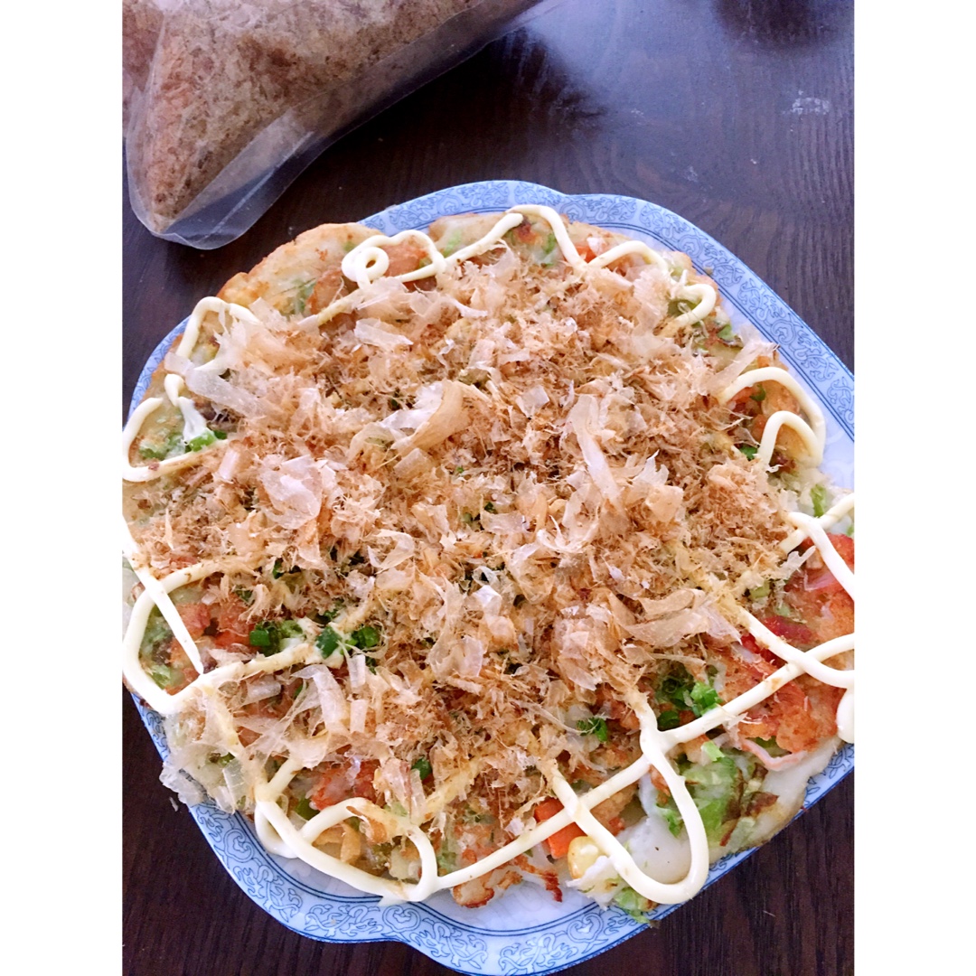 大阪烧 (Okonomiyaki)