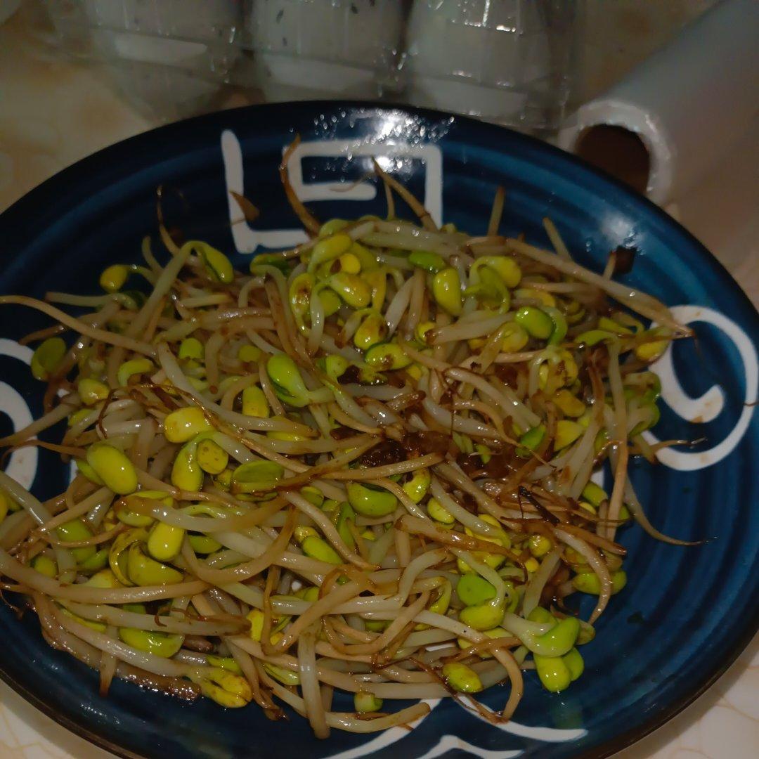 酸爽的醋溜豆芽
