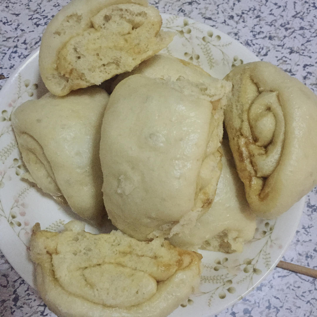 奶香红糖馒头