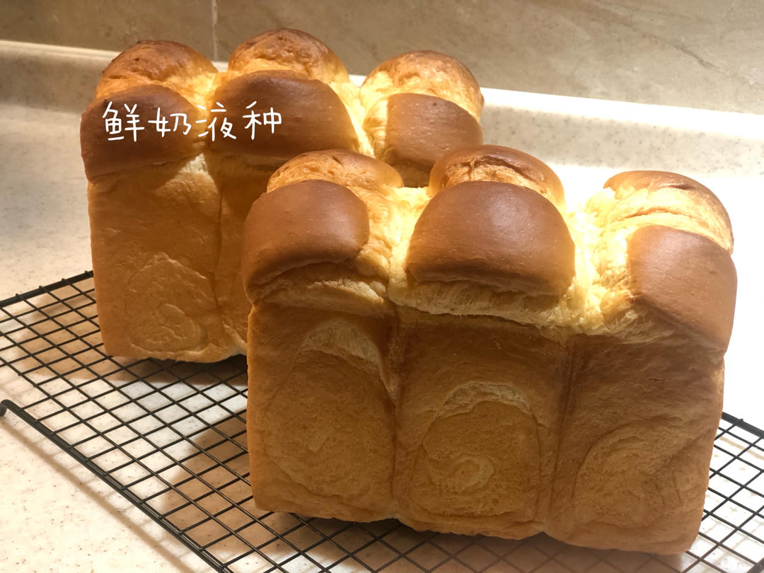 鲜奶液种超熟吐司