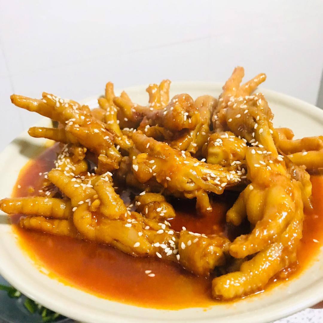 韩式辣酱鸡爪