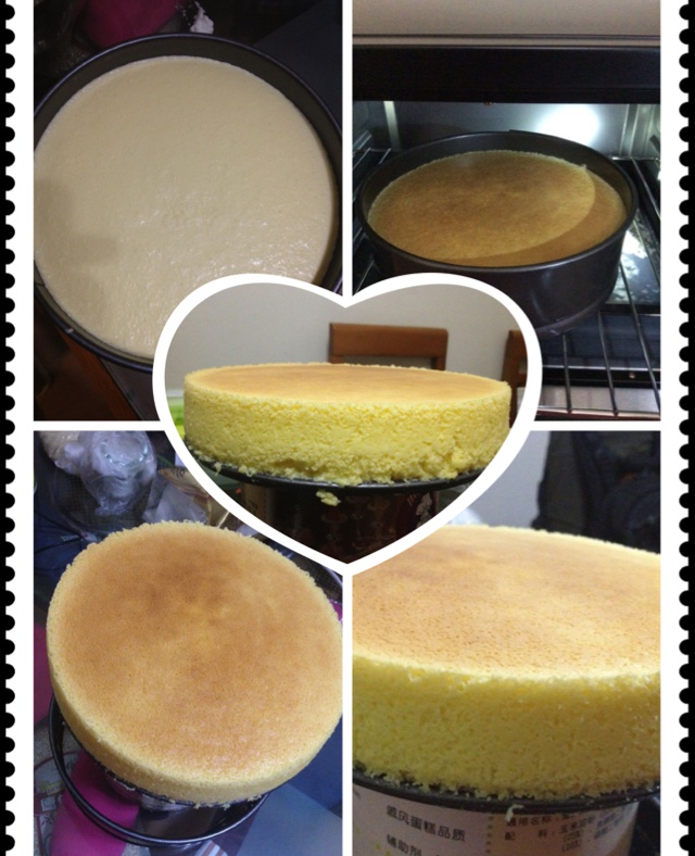 轻乳酪芝士蛋糕6寸#皮黑森林#