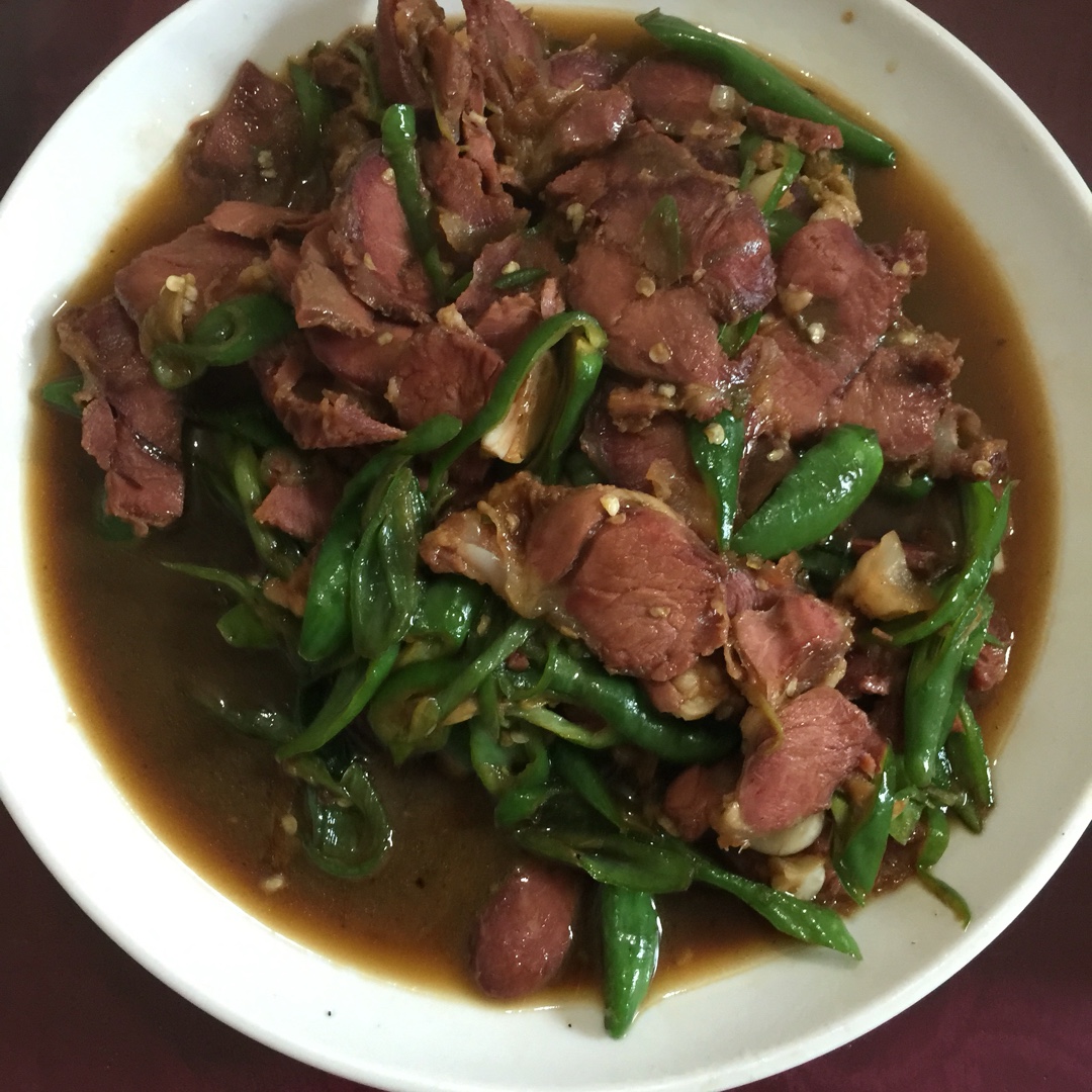 青椒牛肉