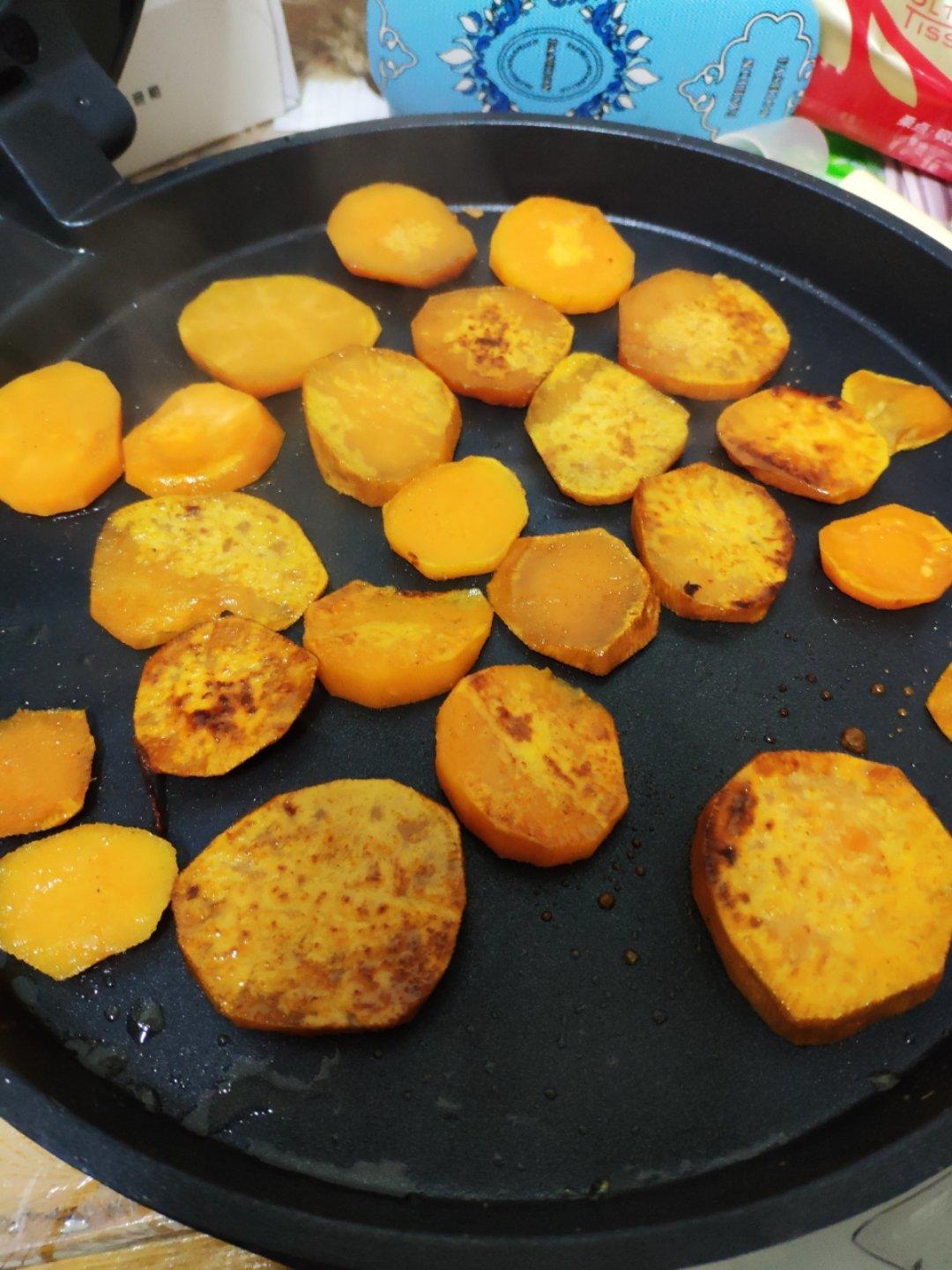 mengjiao做的烤地瓜片