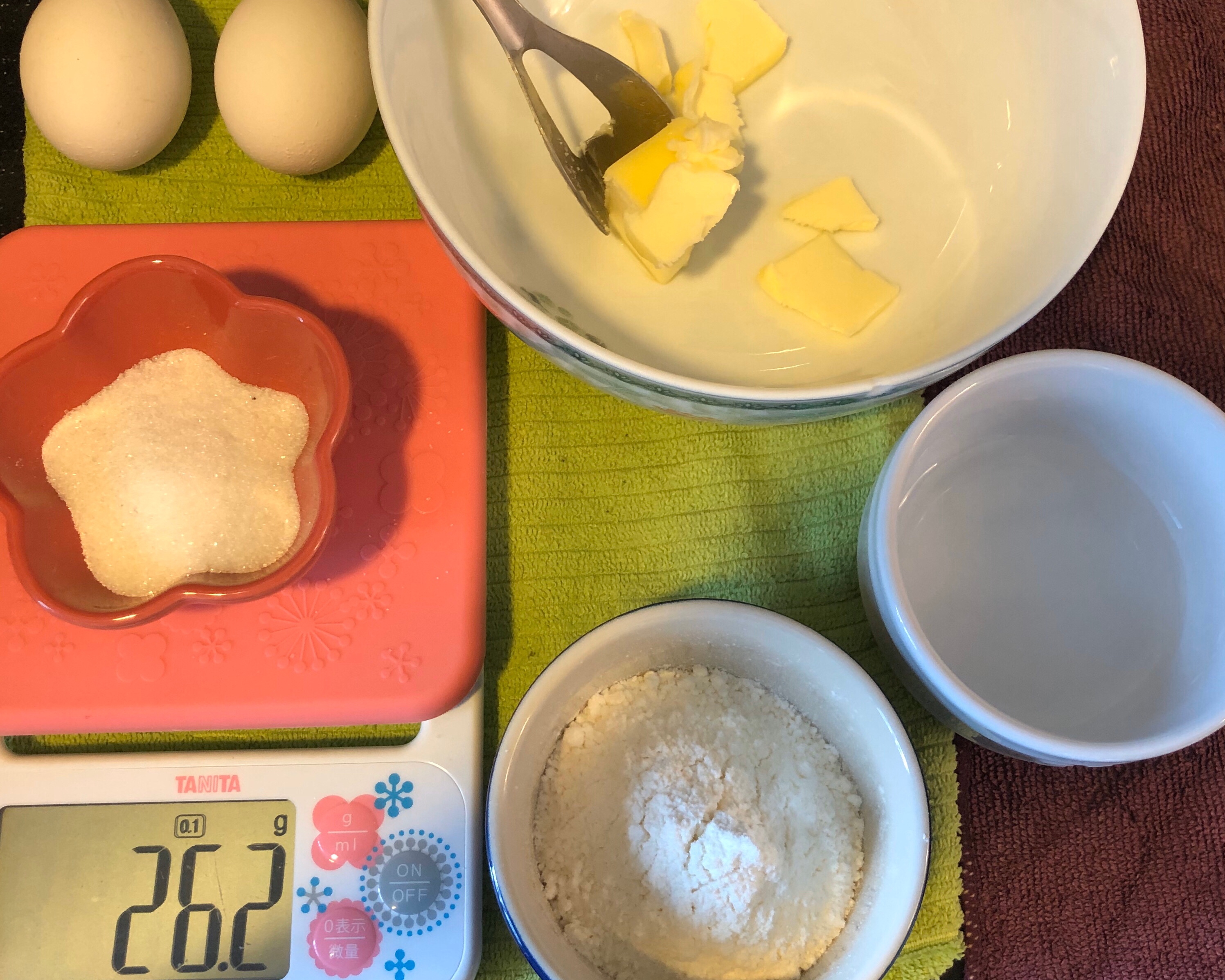 自私棉花蛋糕, 兩蛋配方的做法 步骤1