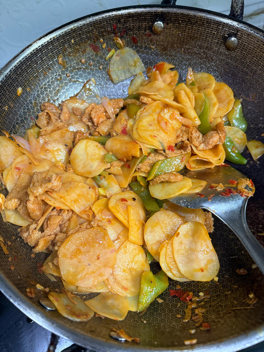 土豆片炒肉
